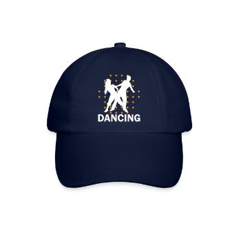 Dancing Dance Music - Baseballkappe - Blau/Blau - Vorne