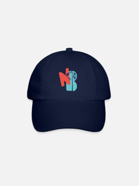 N O Planet B - Baseballkappe - Blau/Blau