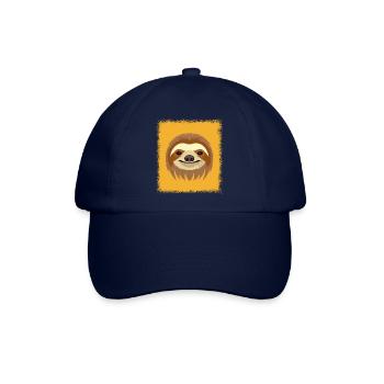 gift idea gift darth creepy sloth sloth clothing - Baseballkappe - Blau/Blau - Vorne