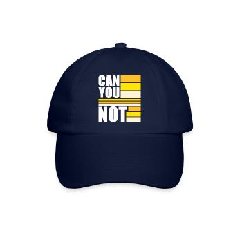 Kannst du nicht einen lustigen sarkastischen Spruch zitieren? - Baseballkappe - Blau/Blau - Vorne