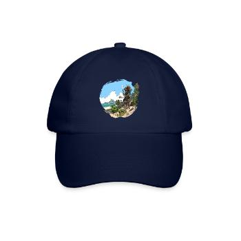 Stammes-Küstenfelsenfischer - Baseballkappe - Blau/Blau - Vorne