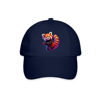 Kleiner Panda - Baseballkappe - Blau/Blau - Vorne