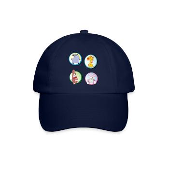 Spielzeug Teddy Hippo Hasi - Baseballkappe - Blau/Blau - Vorne