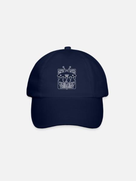 RCB-23 - Gliederung - Baseballkappe - Blau/Blau