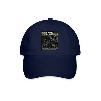 Schwermetall Blueprint - Baseballkappe - Blau/Blau - Vorne