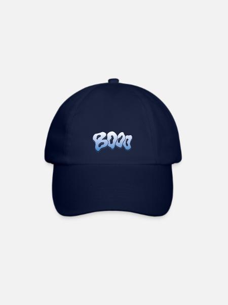 Gruseliger Geist - Baseballkappe - Blau/Blau