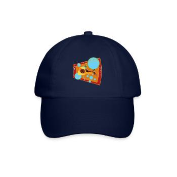 Lachs - Baseballkappe - Blau/Blau - Vorne
