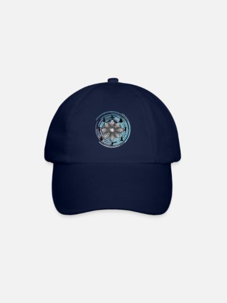 Yoga - Baseballkappe - Blau/Blau