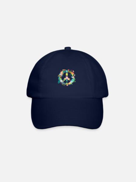 FRIEDEN - Baseballkappe - Blau/Blau