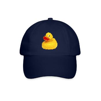Pixel Gummiente - Baseballkappe - Blau/Blau - Vorne