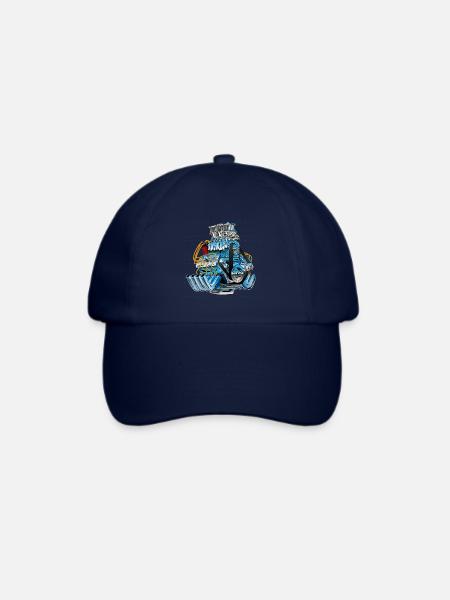 Motor - Baseballkappe - Blau/Blau