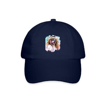 you are the universe - Baseballkappe - Blau/Blau - Vorne