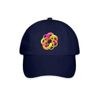 Bonbon-Knoten - Baseballkappe - Blau/Blau - Vorne