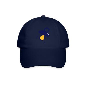 nuggi / Schnuller - Baseballkappe - Blau/Blau - Vorne