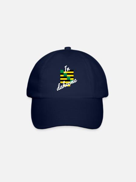In Sachsen daheeme - Baseballkappe - Blau/Blau
