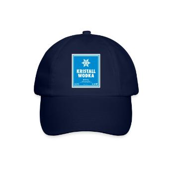 Kristall Wodka - Der blaue Würger - Baseballkappe - Blau/Blau - Vorne