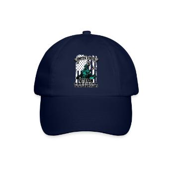 US veteran - Baseballkappe - Blau/Blau - Vorne