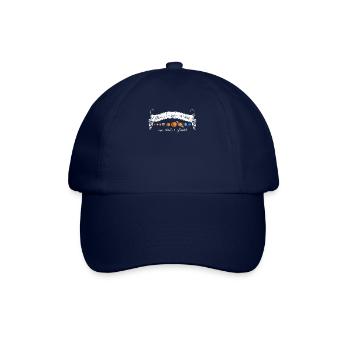 Als ich ein Kind war, hatten wir 9 Planeten-Astronomie-Geschenk - Baseballkappe - Blau/Blau - Vorne