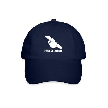 Freeclimber Faultier T-Shirt Geschenk - Baseballkappe - Blau/Blau - Vorne