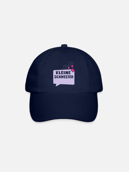 Kleine Schwester - Sprechblase - Baseballkappe - Blau/Blau