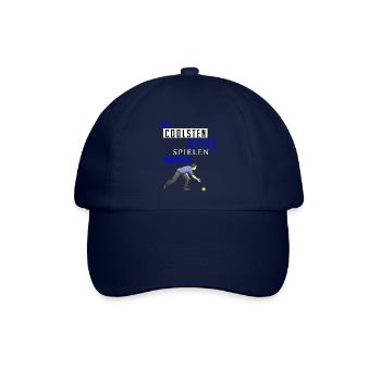 Boule Geschenk • Die Coolsten Opas spielen Boule - Baseballkappe - Blau/Blau - Vorne