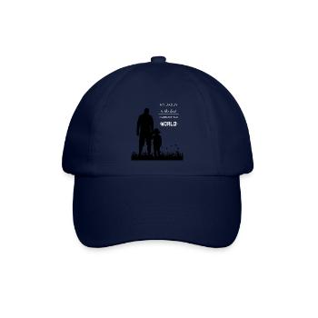 Mein Vater ist der beste Vater der Welt, Vatertag - Baseballkappe - Blau/Blau - Vorne