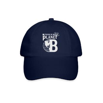 Planet B - Baseballkappe - Blau/Blau - Vorne