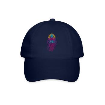 Ornamental Jellyfish - Spiritual Magical Animal - Baseballkappe - Blau/Blau - Vorne