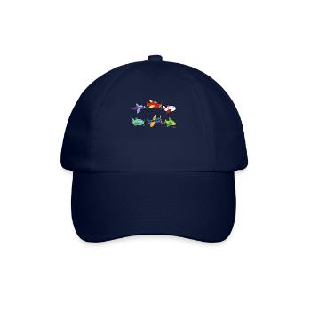Fulgzeuge Flugzeug Pilot - Baseballkappe - Blau/Blau - Vorne