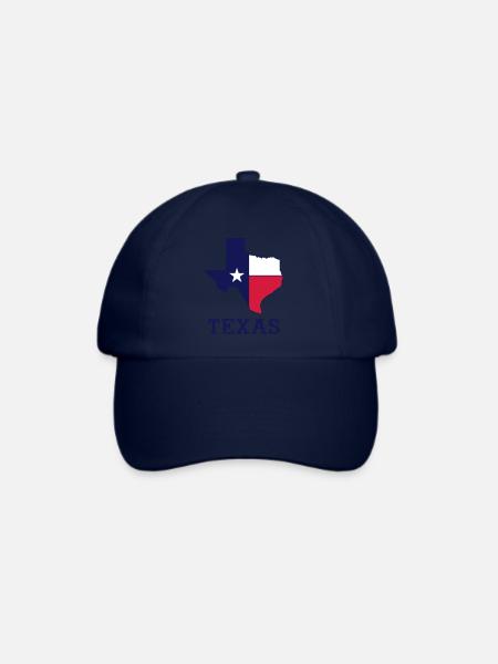 Texas - Baseballkappe - Blau/Blau