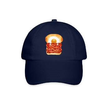 Ei, Speck & Toast - Baseballkappe - Blau/Blau - Vorne
