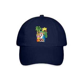 Sonne des Südens - Baseballkappe - Blau/Blau - Vorne