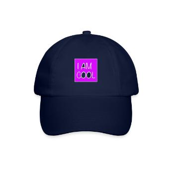 Ich bin cool Mann Männer witz - Baseballkappe - Blau/Blau - Vorne