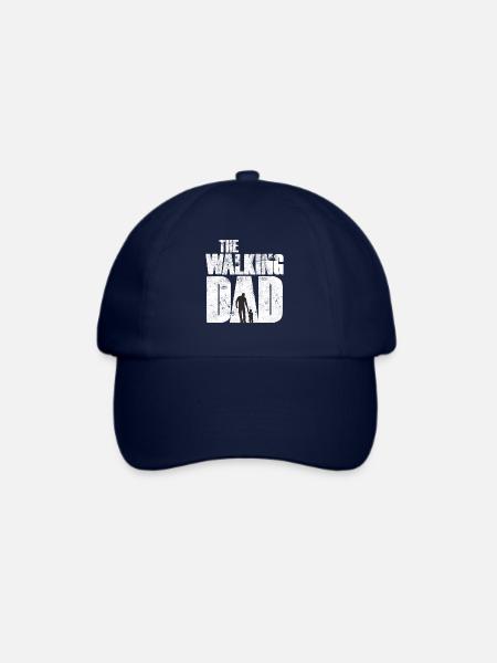The Walking Dad Vater - Baseballkappe - Blau/Blau