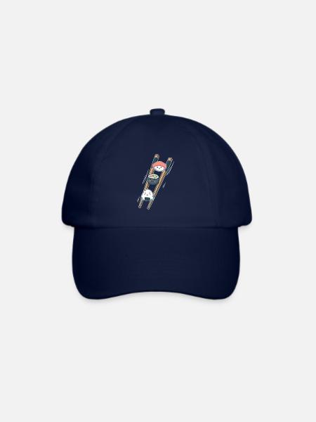Sushi - Baseballkappe - Blau/Blau