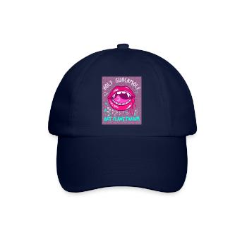 Heilige Avocado lover lustiger Spruch - Baseballkappe - Blau/Blau - Vorne