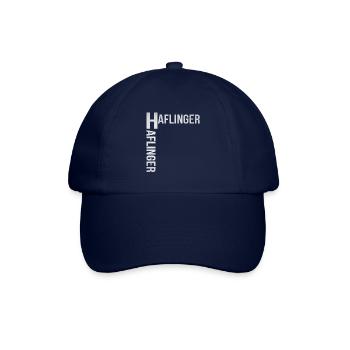 Haflinger Pferd Reiten Reitverein Pony Geschenk - Baseballkappe - Blau/Blau - Vorne