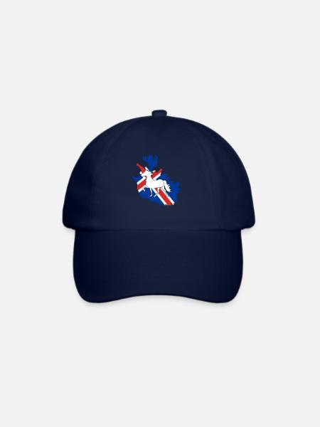 Islandpferd Tölt Island saga Isi Geschenk Isländer - Baseballkappe - Blau/Blau