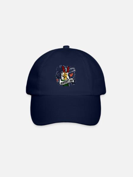 Kurdistan Kurde Kurden Geschenk azadi Rojava irak - Baseballkappe - Blau/Blau