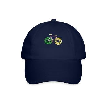 Fahrrad Bike Mountainbike Kit Fixie Rad Liebe - Baseballkappe - Blau/Blau - Vorne