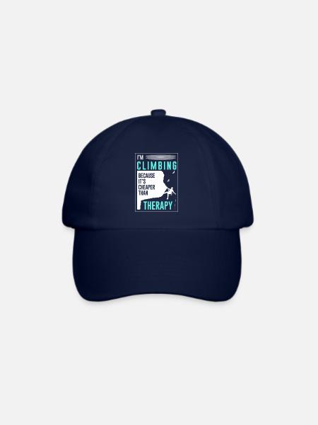 Klettern - Baseballkappe - Blau/Blau