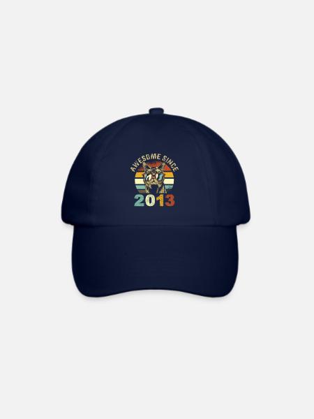 Awesome Since 2013 - Baseballkappe - Blau/Blau