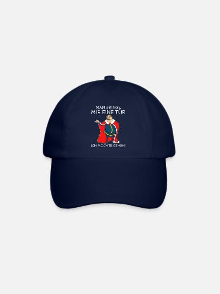 Man bringe mir eine Tür ich möchte gehen Krone - Baseballkappe - Blau/Blau