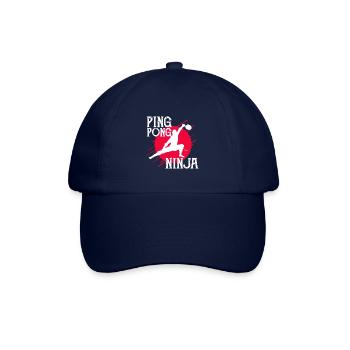 Pingpong Ninja - Baseballkappe - Blau/Blau - Vorne