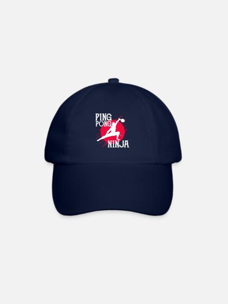 Pingpong Ninja - Baseballkappe - Blau/Blau