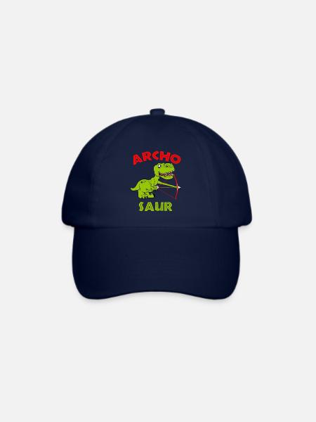 Archo Saurier Bogenschießen Bogenschützen Pfeil - Baseballkappe - Blau/Blau