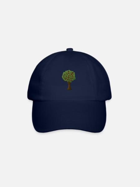 Apfelbaum Apfelpflücksaison Apfelgarten - Baseballkappe - Blau/Blau