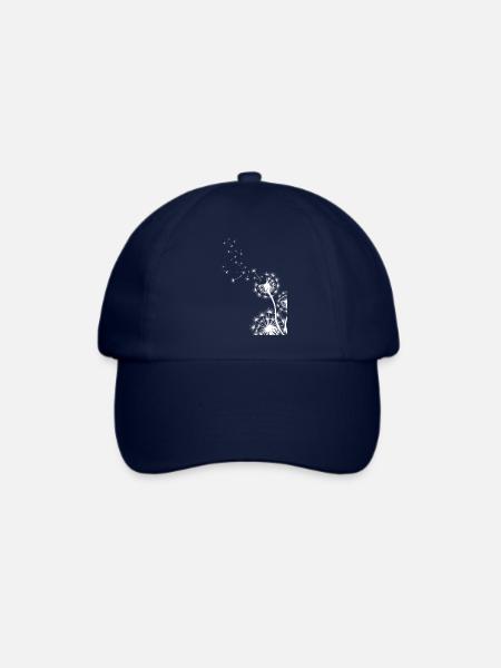 Pusteblume Blume Natur Geschenkidee - Baseballkappe - Blau/Blau
