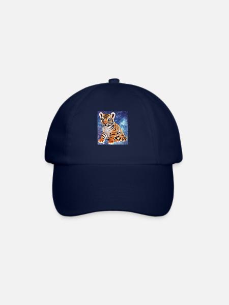 Tiger - Baseballkappe - Blau/Blau