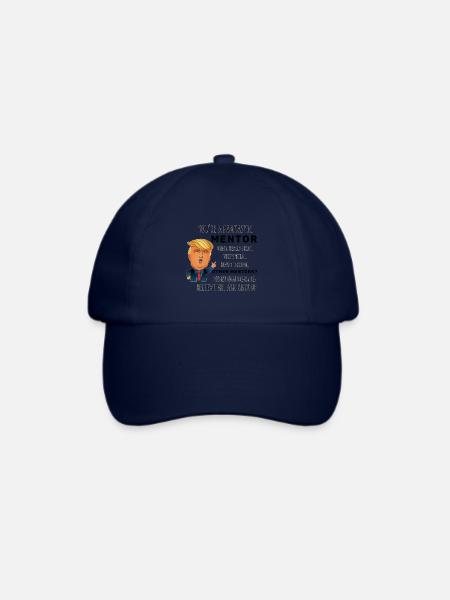 Mentor Bestes Geschenk - Baseballkappe - Blau/Blau